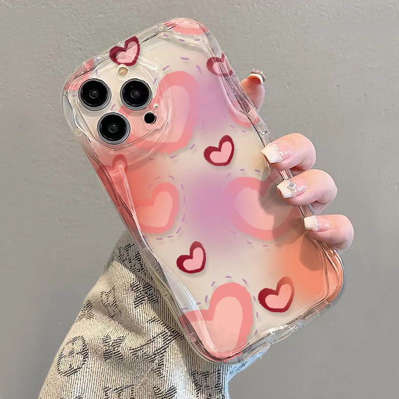 ✅Ốp Điện Thoại Mềm Trong Suốt Viền Cong Chống Sốc Cho iPhone14 / 13promax 12 / 11 7 / 8p xs / xr Với H04D