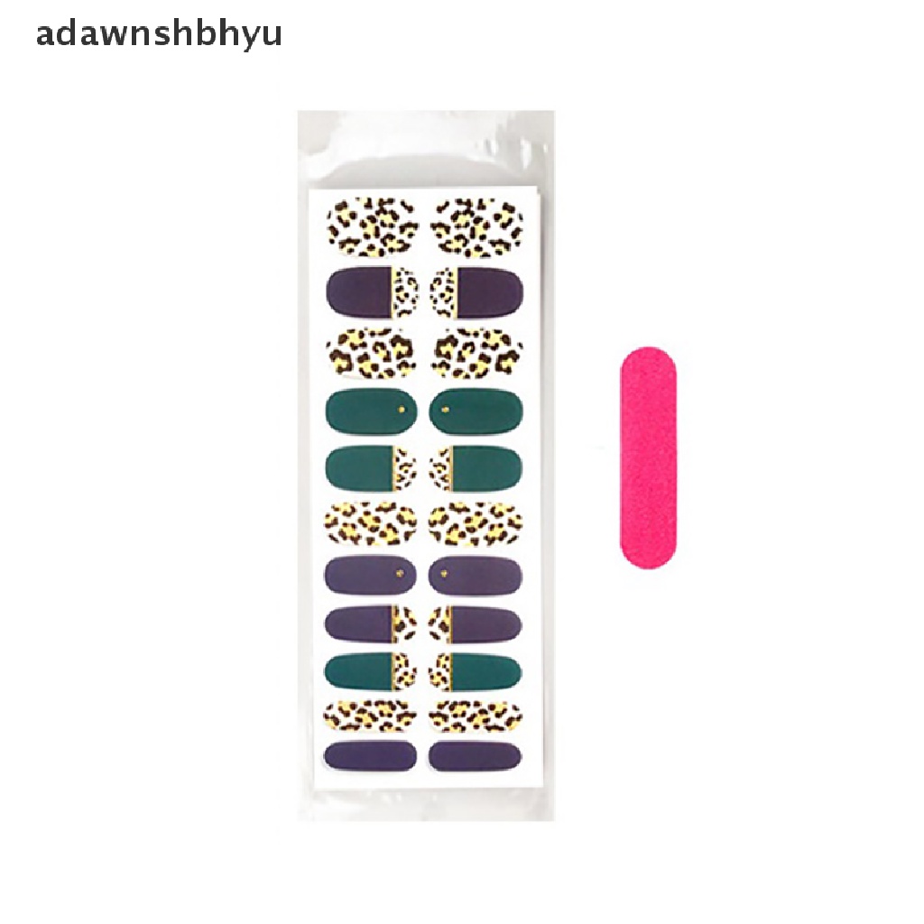 Set 20 Miếng Dán Móng Tay Tự Dính Tiện Dụng