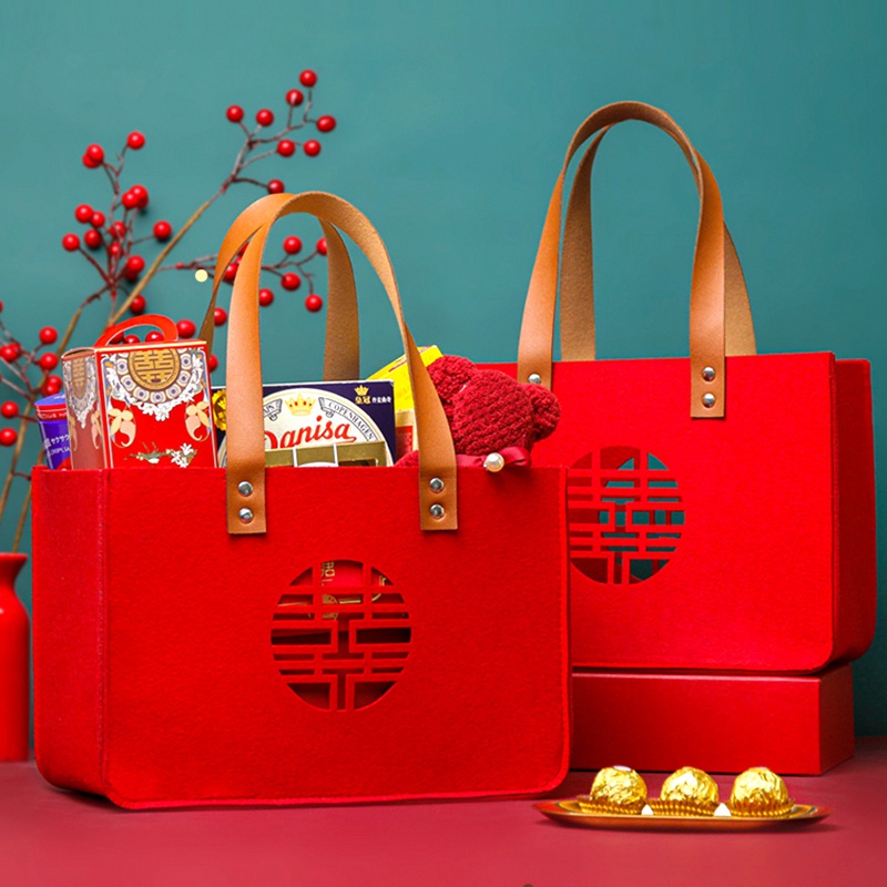 Túi Đựng Kẹo Cưới Thiết Kế Đục Lỗ Độc Đáo Xinh Xắn