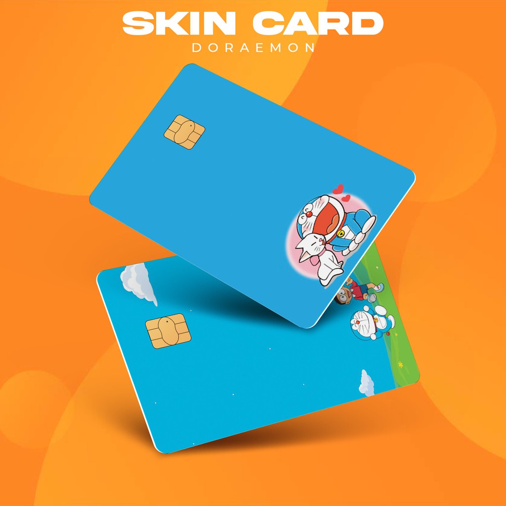 Miếng Dán Thẻ Card DORAEMON | SKIN ATM, Thẻ Chung Cư Trang Trí - Chất Liệu Decal Vinyl Chống Nước