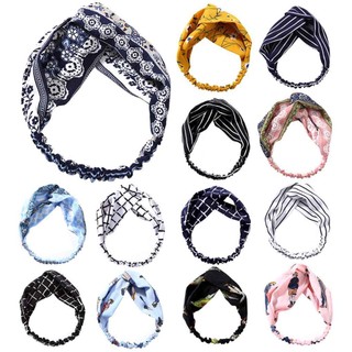 Set 2 Băng Đô Thắt Nút Thời Trang Boho Cho Nữ