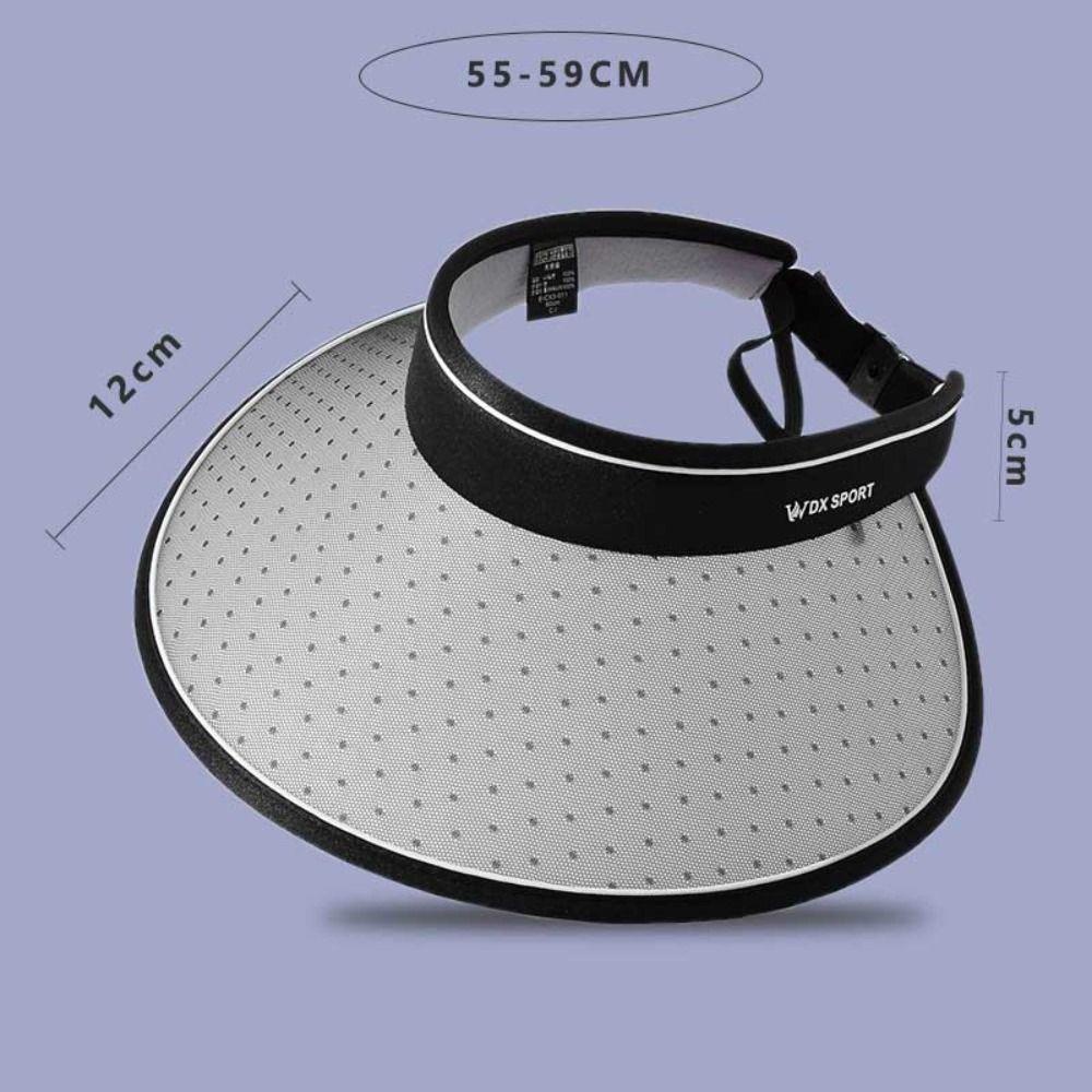 Mũ Rộng Vành Hở Chóp Chống Tia UV Có Thể Gấp Gọn Tiện Dụng Cho Nữ