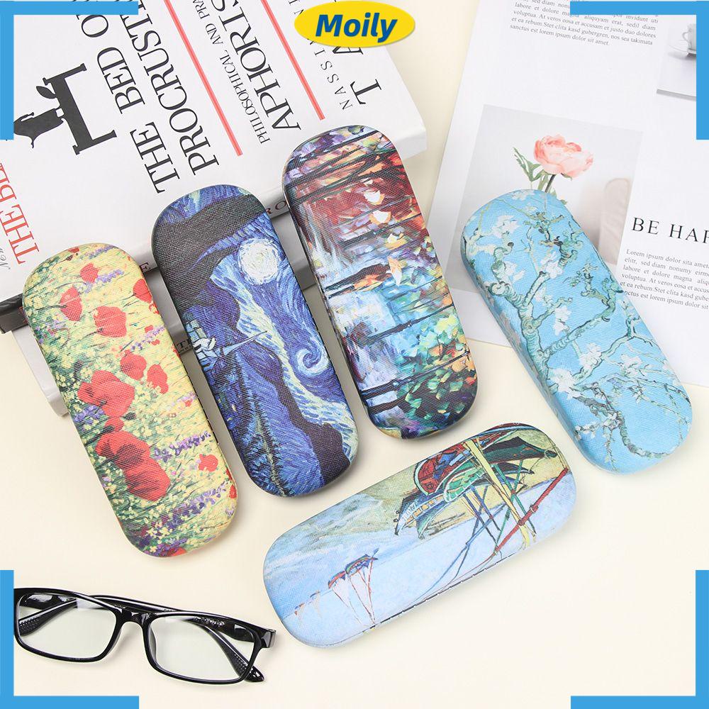 Hộp đựng sơn dầu in hoa phong cách vintage