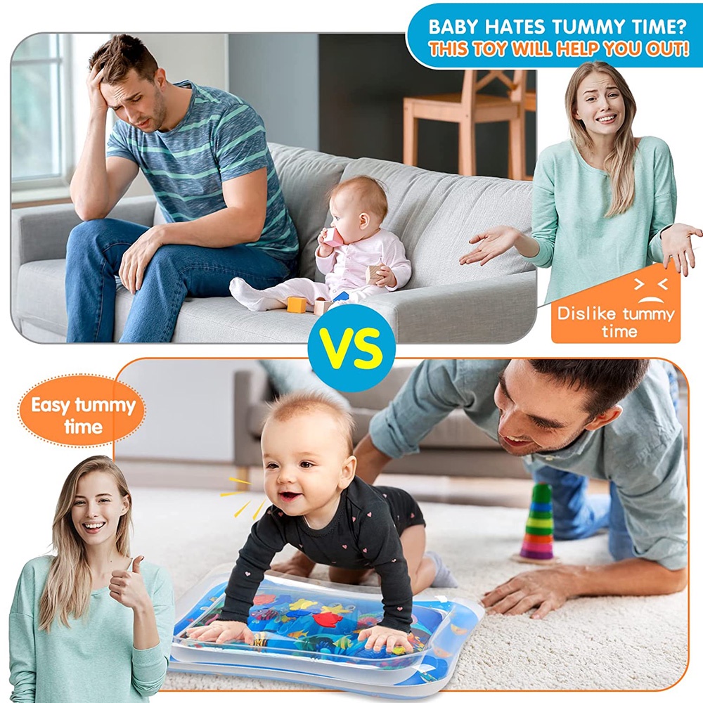 Đệm nước bơm hơi cho bé / đệm nước trẻ em pvc / đồ chơi đệm nước đại dương / đệm trẻ em