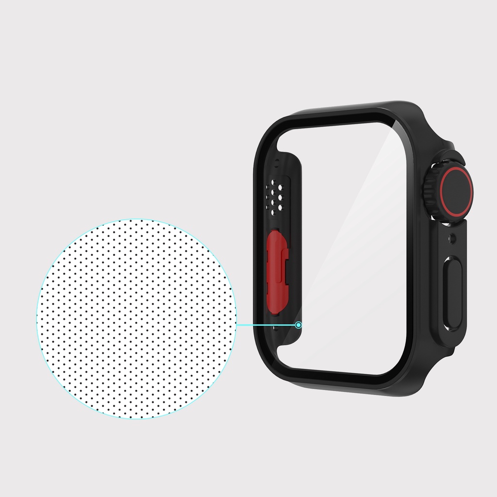 Ốp Kính Cường Lực Siêu Mỏng 49mm Cho Apple Watch 8 7 45mm 41mm iWatch 8 7 6 5 4 44mm 40mm