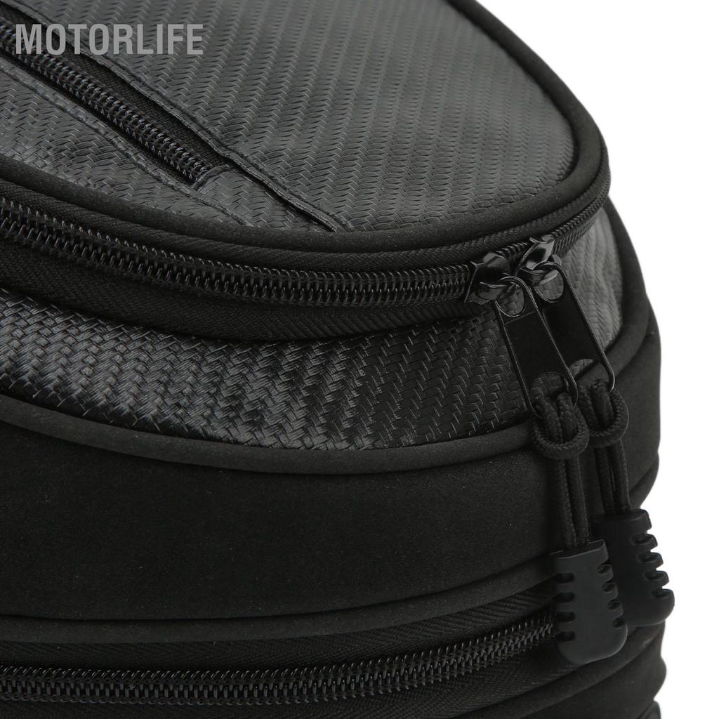 Đuôi Xe Máy Túi PU Chống Thấm Nước Dung Tích 10L Ba Lô Ghế Sau Yên Hành Lý Đa Năng Phù Hợp Đi Thiết Bị