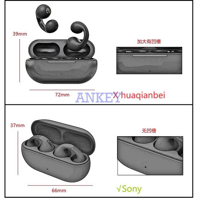 Sony WF-1000XM3 WF-1000XM4 SP800N LinkBuds S LS900N L900 Ambie TW01 Cases Lovely Cartoon Astronaut case Silicone earphone Protection Case with Pendant Accessories box