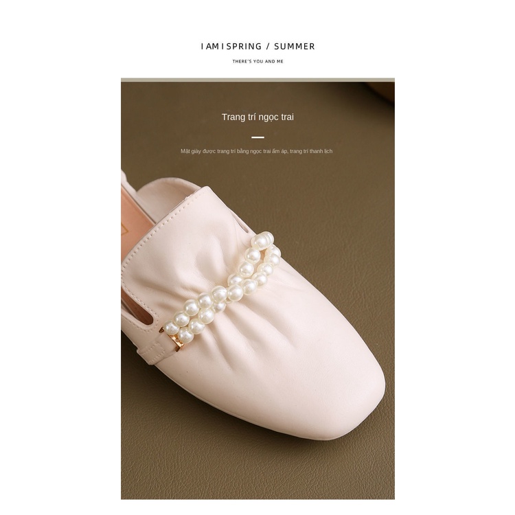 Dép Sandal dép độn đế Bít Mũi Phong Cách Hàn Quốc Thời Trang Cho Nữ big size giày oxford