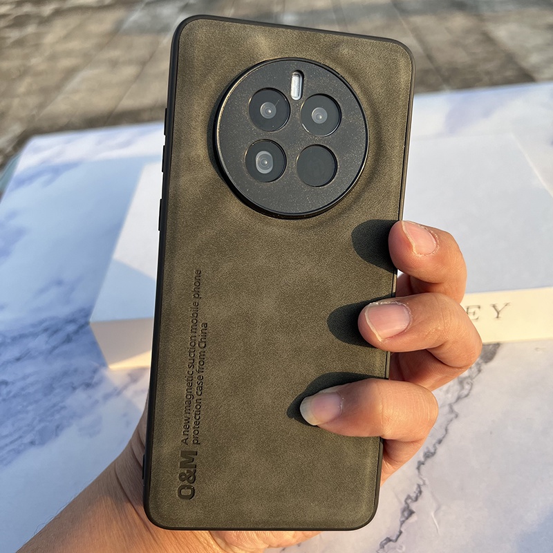 Ốp Điện Thoại Da PU Cứng Mềm Cho Huawei Mate 50 Mate50E 50Pro Mate40 40E Mate30 30Pro