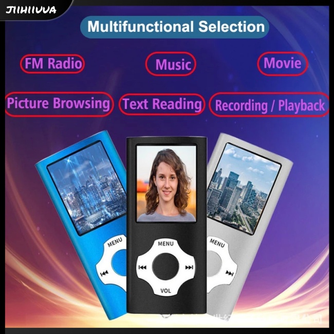Máy Nghe Nhạc Mp3 Mp4 Fm Kết Nối Bluetooth Cho Học Sinh