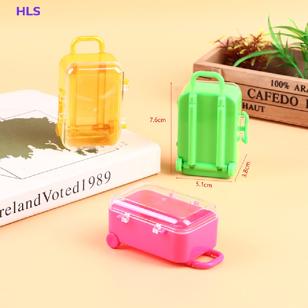 Hộp Đựng Kẹo / Trang Sức 5 * 7cm Hình Xe Đẩy Em Bé Trang Trí Nhà Búp Bê