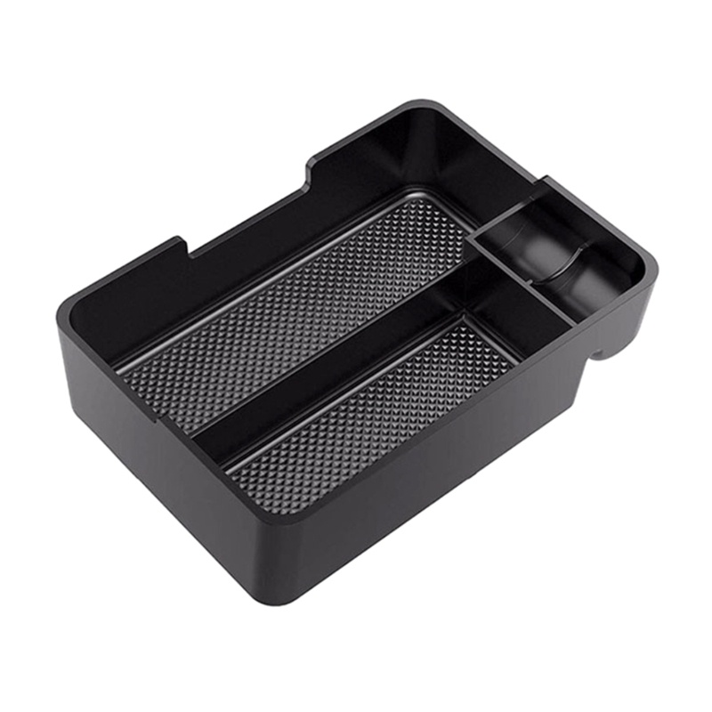 Khay Giá Đỡ 3 Ngăn Nắp Hộp Tỳ Tay Ô Tô LIDU1