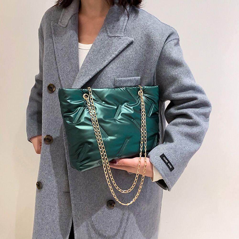 MIHAN1 Túi Đeo Chéo Đệm Cotton Cỡ Lớn Thời Trang Nữ Sành Điệu