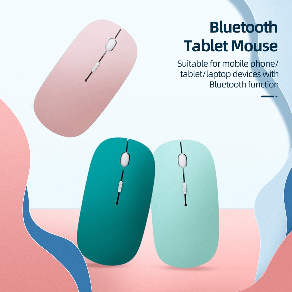 Chuột Bluetooth Không Dây Cho Ipad 2.4G Usb Android Máy Tính Xách Tay Pc Cloud1