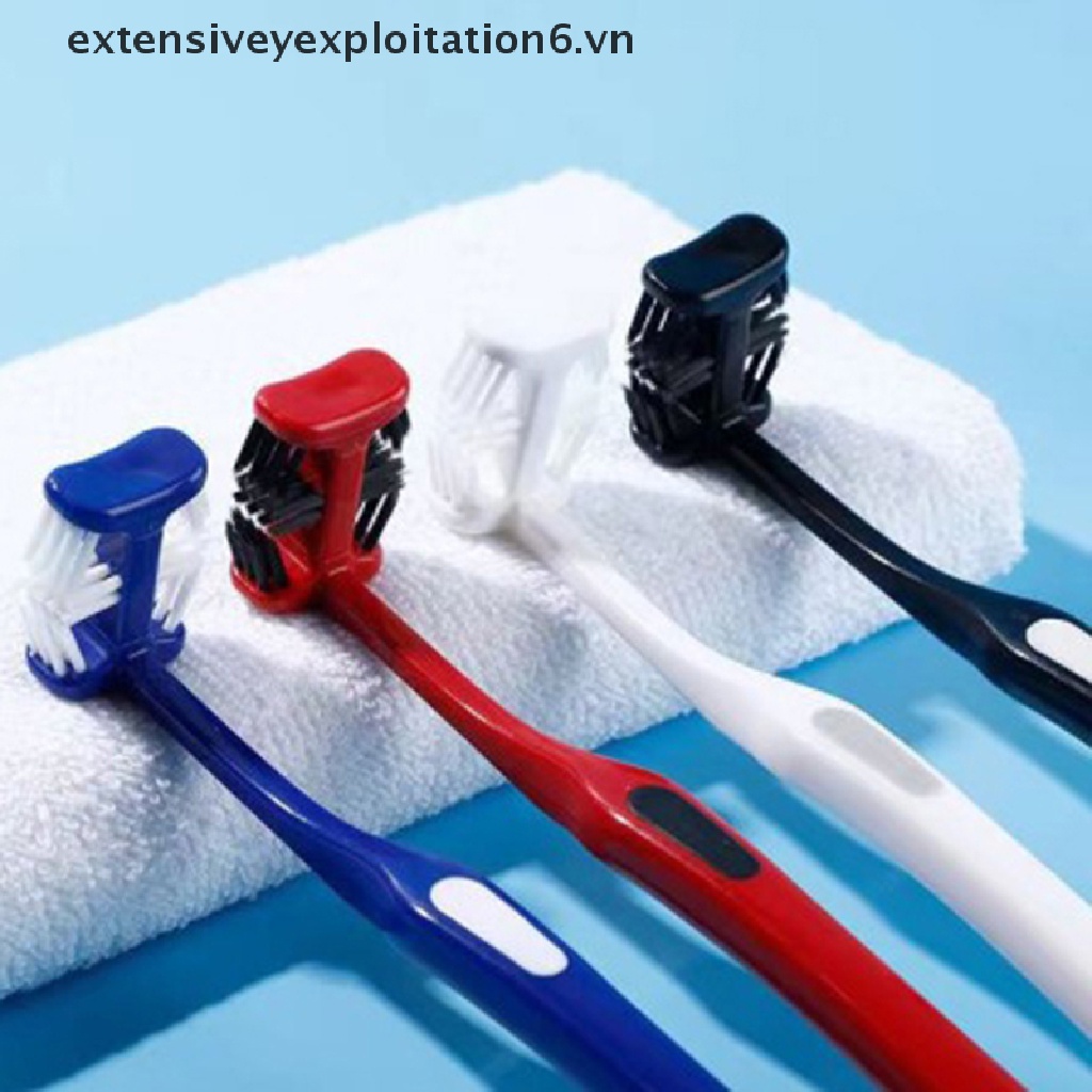 Bàn Chải Đánh Răng 6 Mặt Lông Mềm Cho Người Lớn