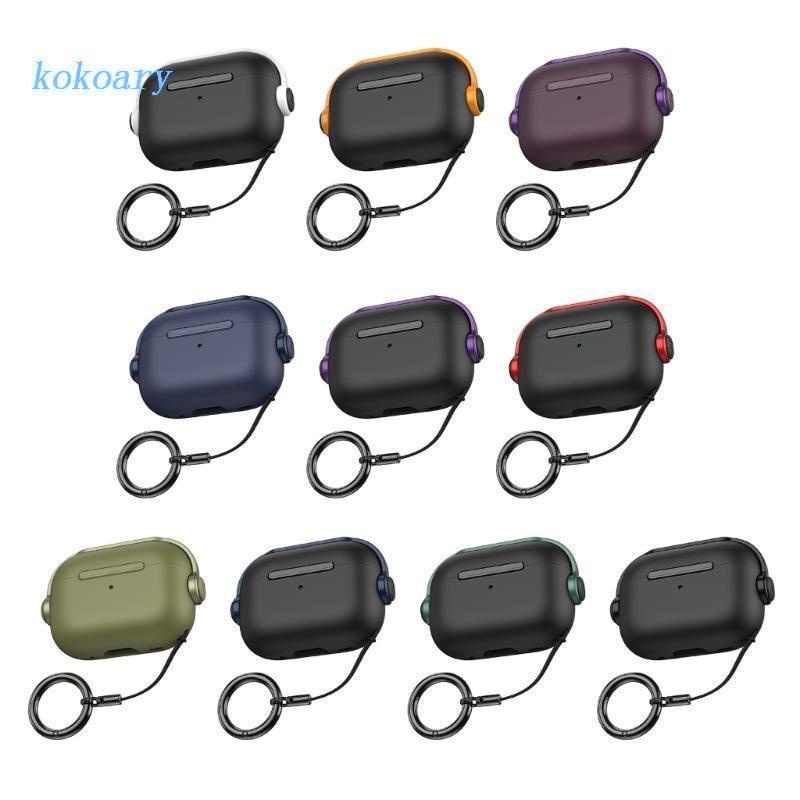 Vỏ Bảo Vệ Hộp Sạc Tai Nghe Bluetooth Không Dây Airpods3 / Pods Pro2 KOK