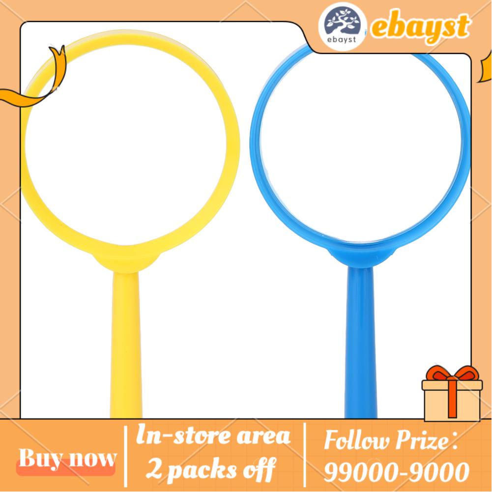 Ebayst Magnifying Glass Classic Color Matching Handheld Magnifier for Reading Morning Papers for Jewelry Makers