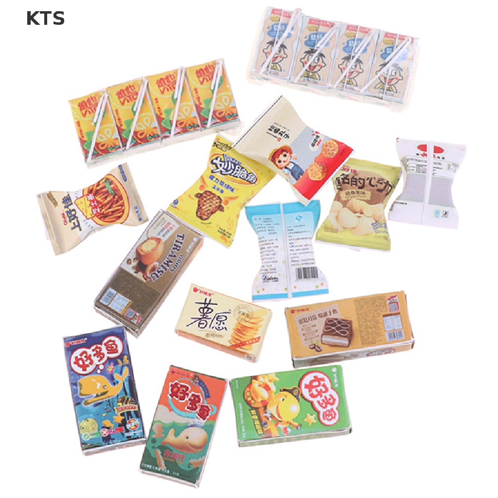 Mô Hình Thức Ăn Nhanh Trang Trí Nhà Búp Bê Tỉ Lệ 1: 12