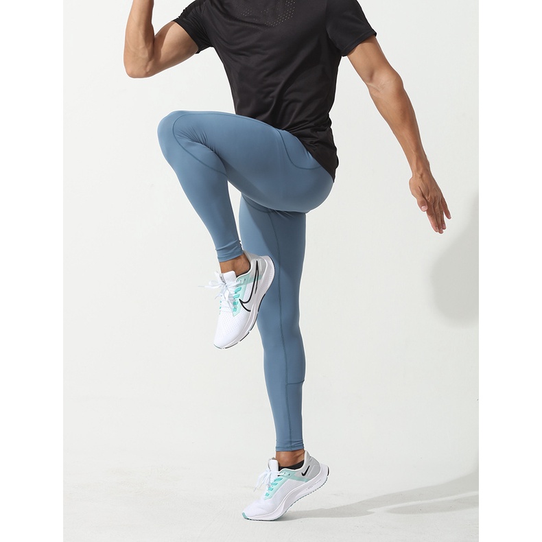Quần Legging Thể Thao Màu Sắc Đơn Giản Mau Khô Cho Nam