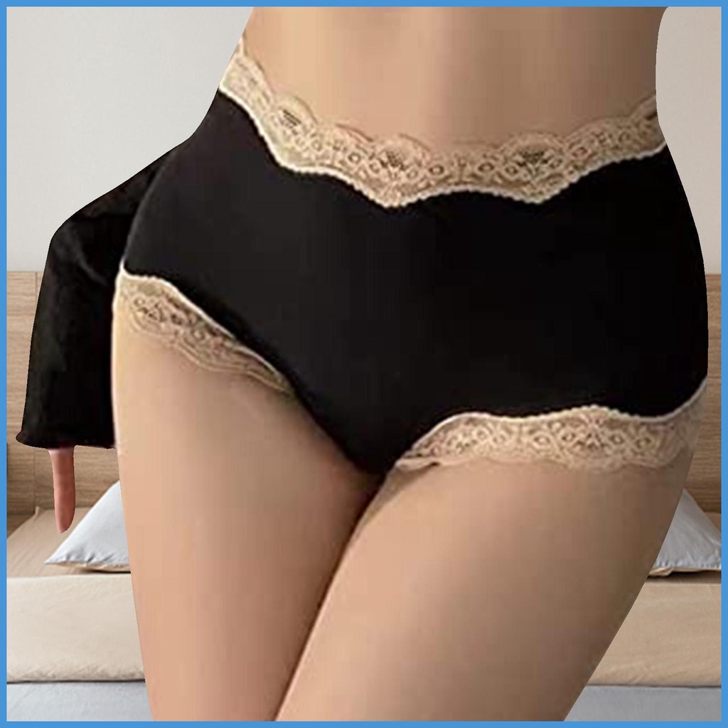 Quần Lót Ren Lưng Cao Định Hình Toàn Thân Mềm Mại Co Giãn