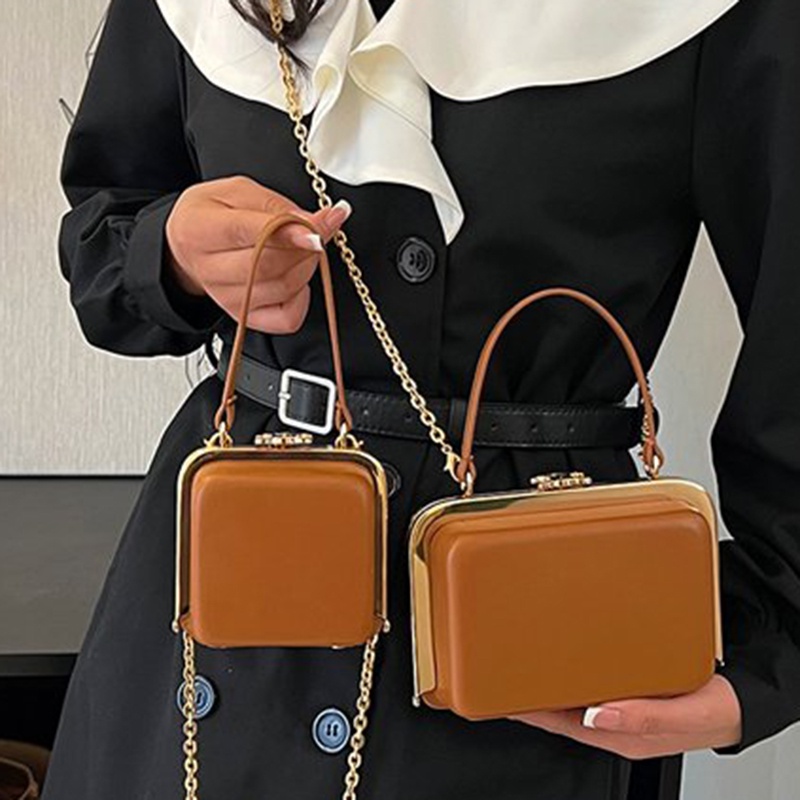 Ielgy Túi Xách mini Phong Cách Phương Tây Cho Nữ