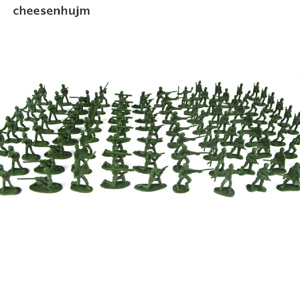 Bộ 100 Mô Hình Lính Mini Cho Bé Chơi Trò Chiến Tranh Màu Sắc Ngẫu Nhiên