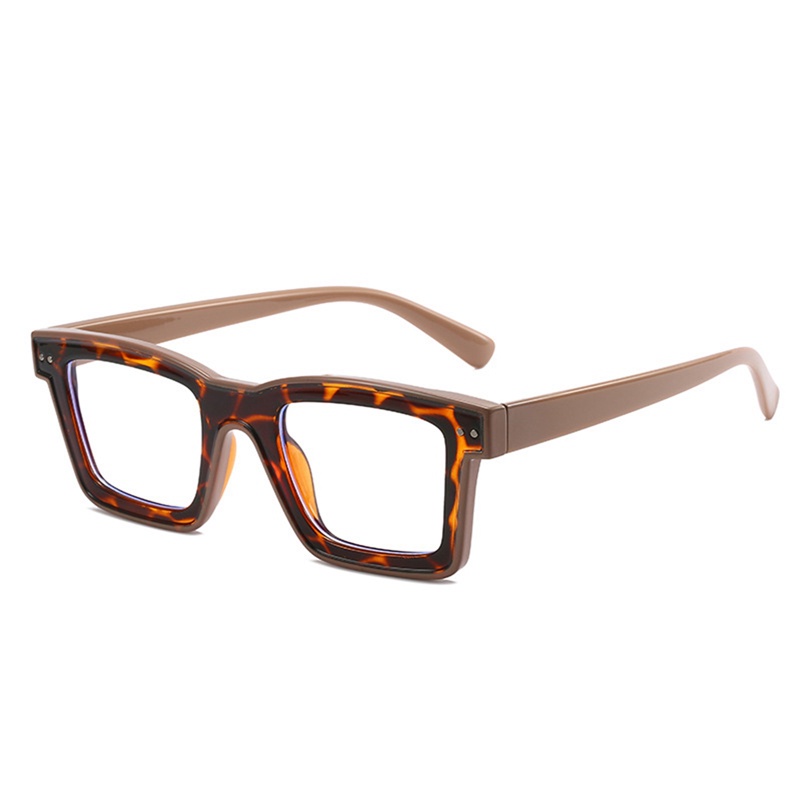 Ygt Mắt Kính Hình Vuông Chống Ánh Sáng Xanh Trong Suốt Chặn Máy Tính Cho Bé