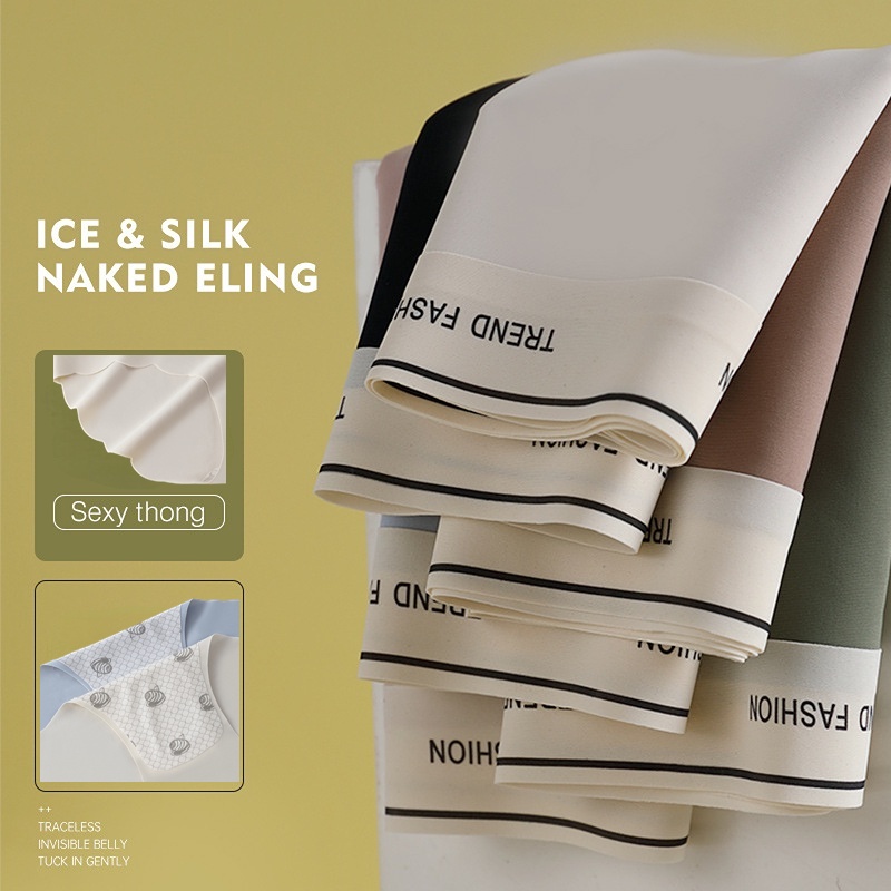 [Công Nghệ Đen Đáy Quần Lót cotton Nguyên Chất Kháng Khuẩn Lưng Vừa Không Đường May Co Giãn Thoáng Khí Phong Cách Thể Thao Cho Nữ