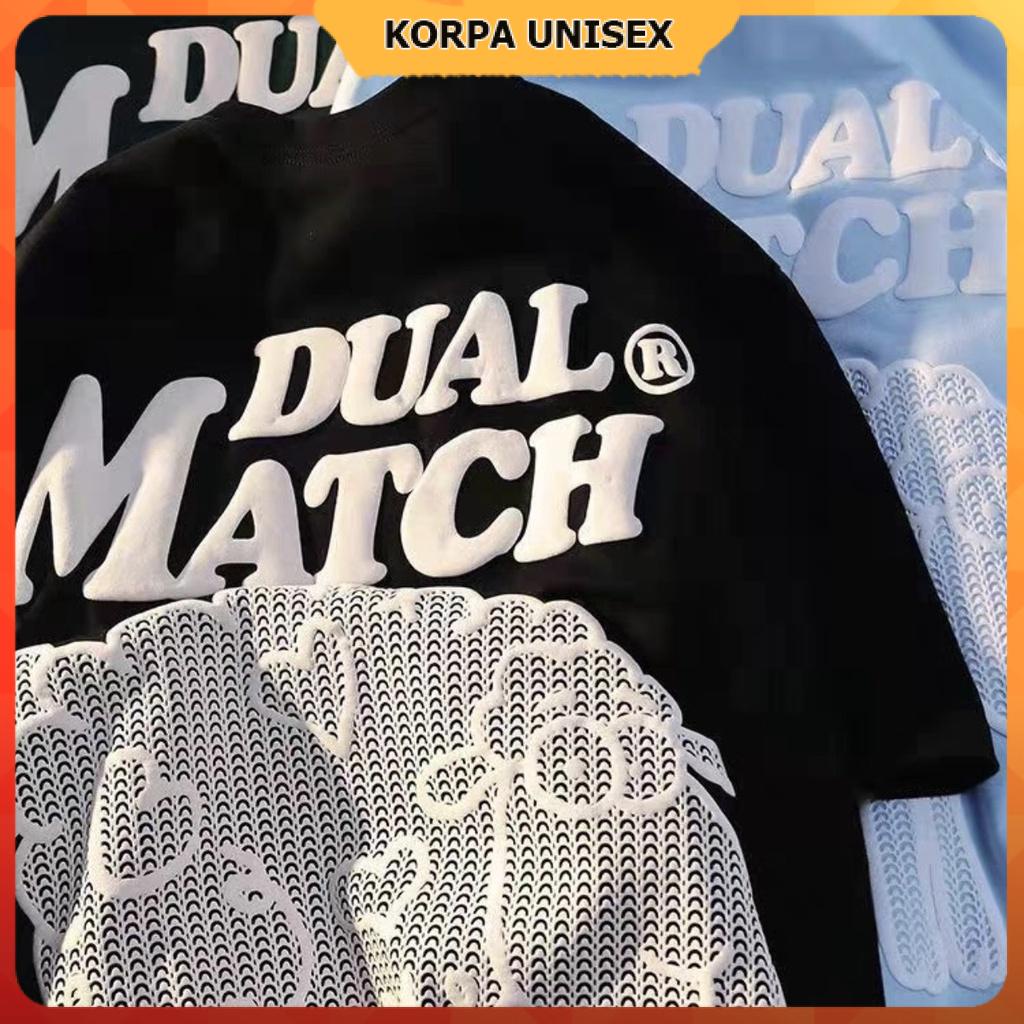 [ IN NỔI ] Áo thun tay lỡ form rộng in chú cừu DUAL MATCH a - phông ulzzang oversize unisex nam nữ