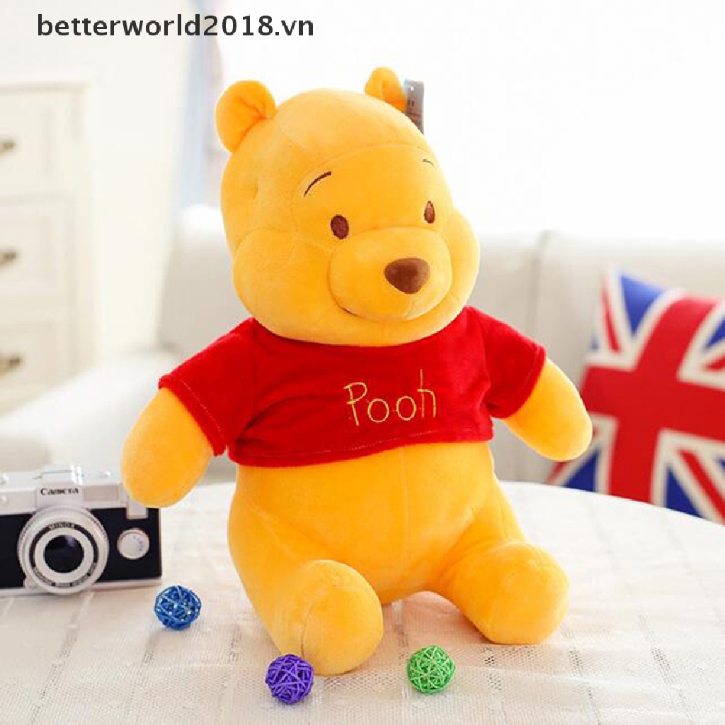 DISNEY 1 Chú Gấu Pooh Nhồi Bông Mềm Mại Đáng Yêu Thời Trang 2018