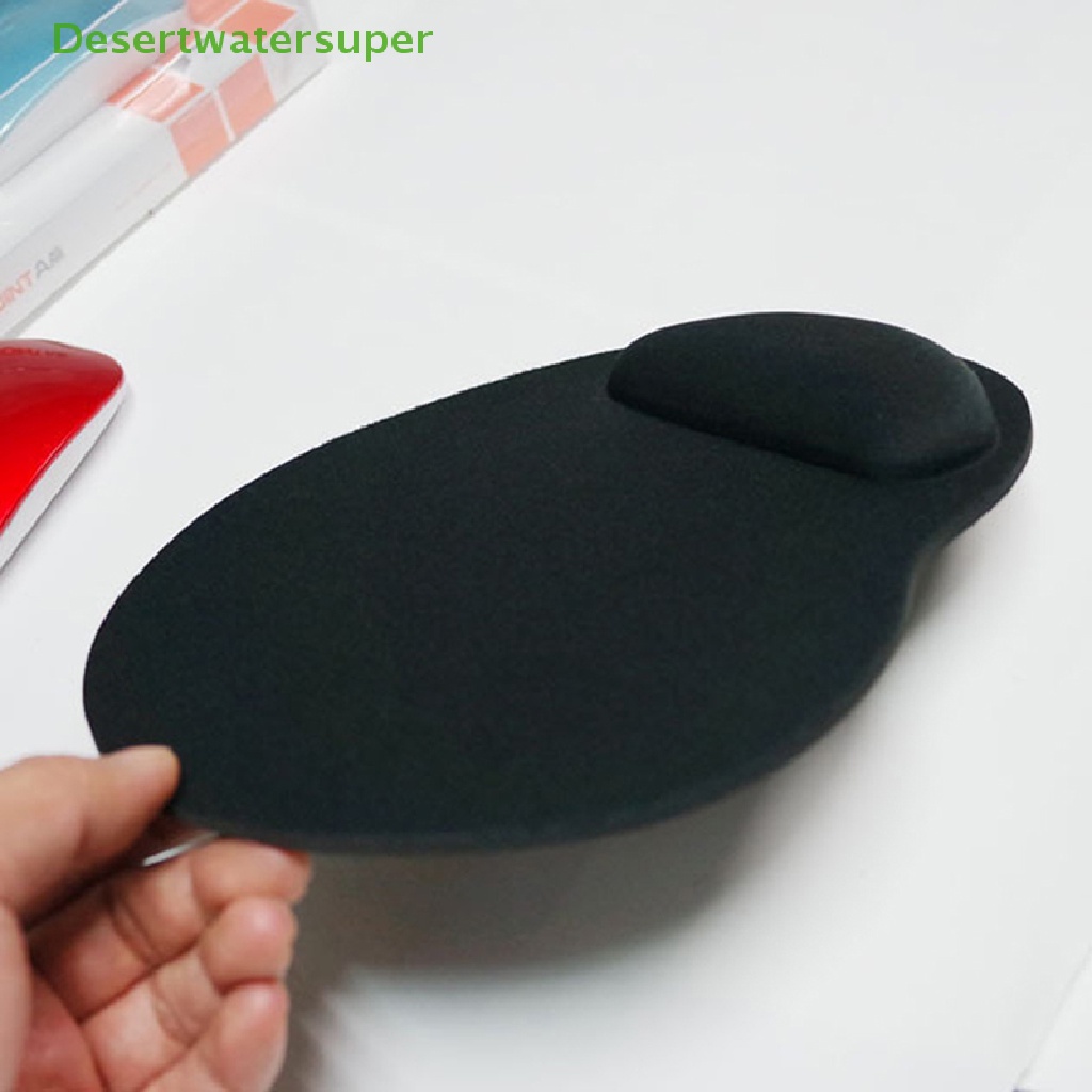 Miếng Lót Chuột EVA Có Đệm Bảo Vệ Cổ Tay Màu Sắc Trơn Sáng Tạo Thân Thiện Với Môi Trường Dành Cho Pc Laptop