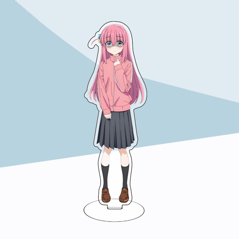 Anime Bocchi The Rock! Giá Đỡ Trưng Bày Quạt Để Bàn Chất Liệu Acrylic