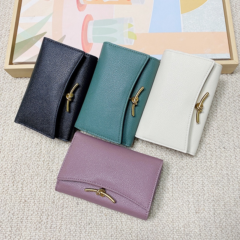 Ví Đựng Thẻ Nhiều Ngăn Kiểu vintage Thời Trang 2022 Cho Nữ 10770532 Nắp Kim Loại Đậy Bình Nước huxley Ví