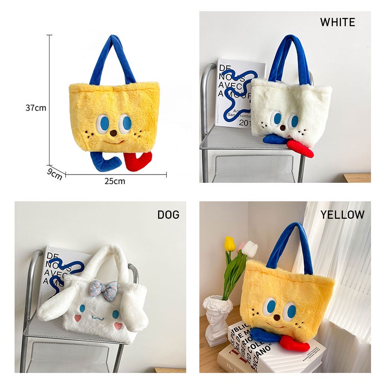 Bololo Túi Xách Đeo Vai Mềm Mại Họa Tiết Hoạt Hình Phong Cách Thời Trang Nhật Bản Và Hàn Quốc