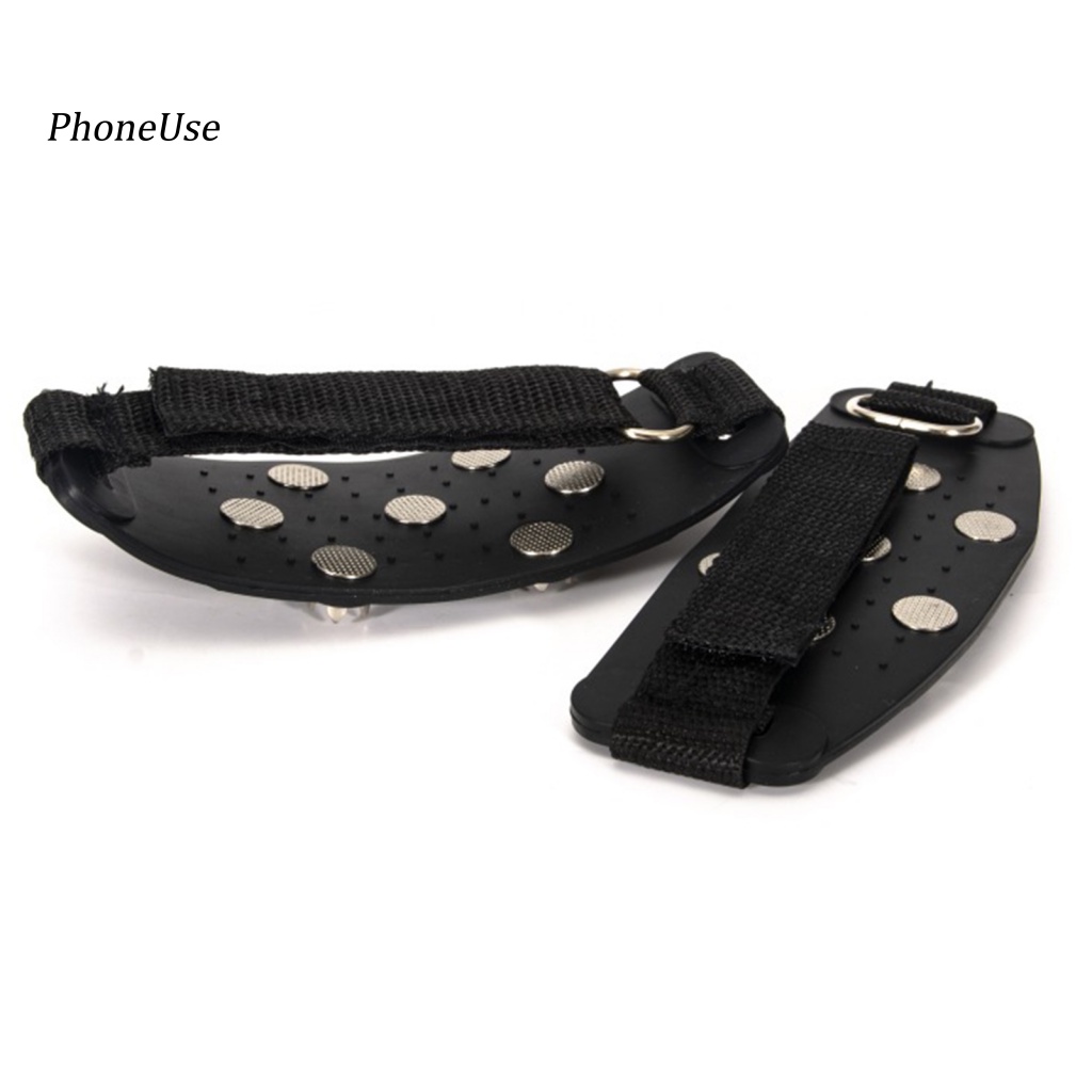 1 Cặp Móc Cài Bằng Silicon PU 7 Răng Dày Dặn Chống Trượt Dùng Cho Leo Núi