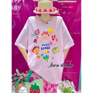 Áo Thun TN QC In Hình Cute - E132