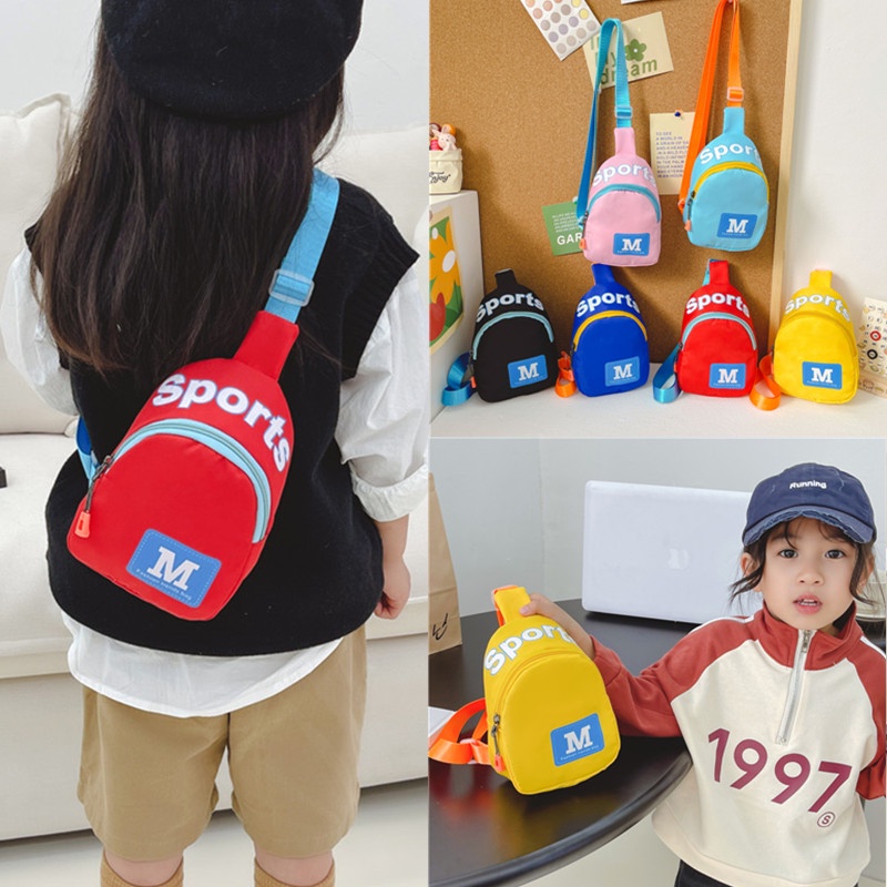 Túi Đeo Chéo Ngực Siêu Nhẹ Thời Trang Hàn Quốc Cho Bé