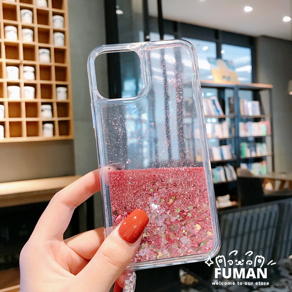 Ốp Điện Thoại TPU Silicon Mềm Phối Kim Tuyến Nước Hình Trái Tim Xiaomi Redmi Note 12 Pro 11 Pro 11s A1 Plus 10 Pro 10s 4G 5G