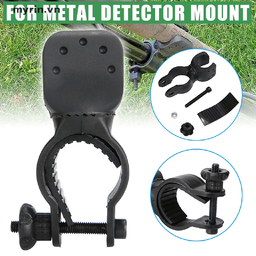 Kẹp Đỡ Đèn Pin Máy Dò Kim Loại myrin Màu Đen Vn