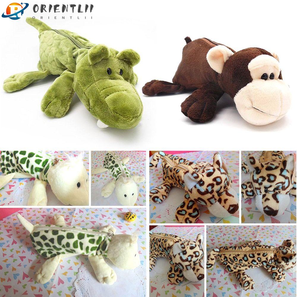 Túi Đựng Bút Hình Động Vật Hoạt Hình Nhồi Bông Đáng Yêu