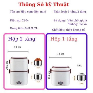 Hộp Cơm Điện Hâm Nóng Đa Năng Magic