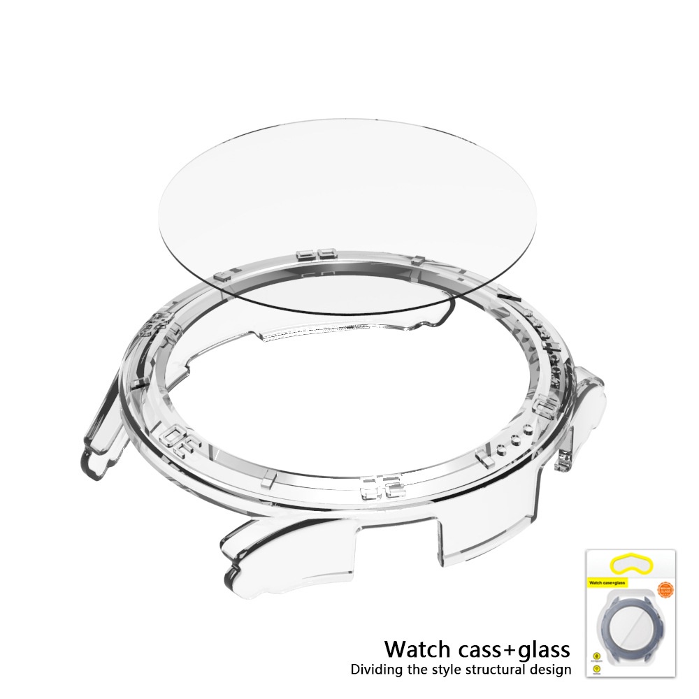 Kính Cường Lực + Ốp Bảo Vệ Mặt Đồng Hồ Dành Cho Samsung Galaxy Watch 5Pro 5 4 40mm 44mm 45mm