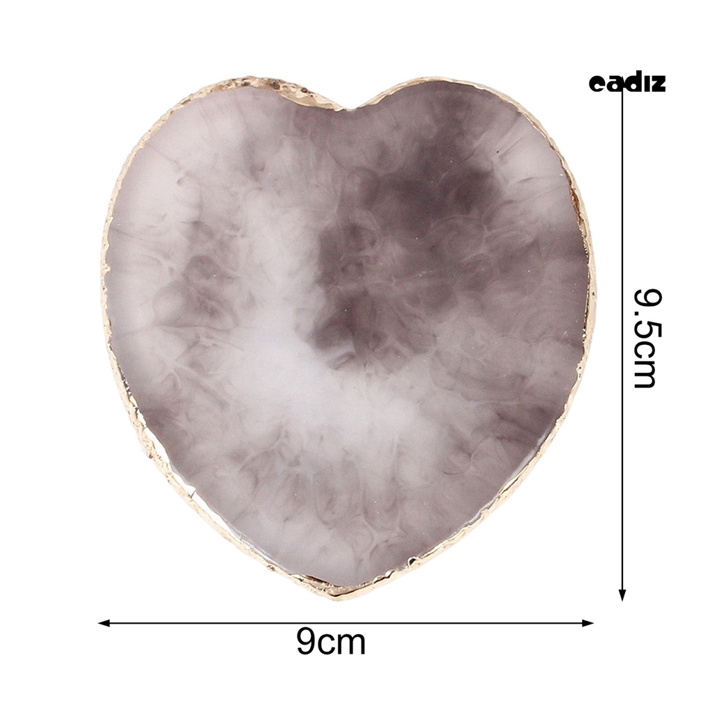Bảng Pha Màu Vẽ Móng Nghệ Thuật Viền Tròn Trái Tim Phong Cách Nhật Bản