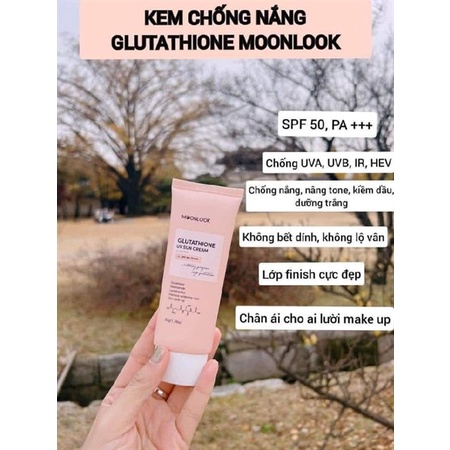Kem chống nắng moonlook chuẩn chính hãng