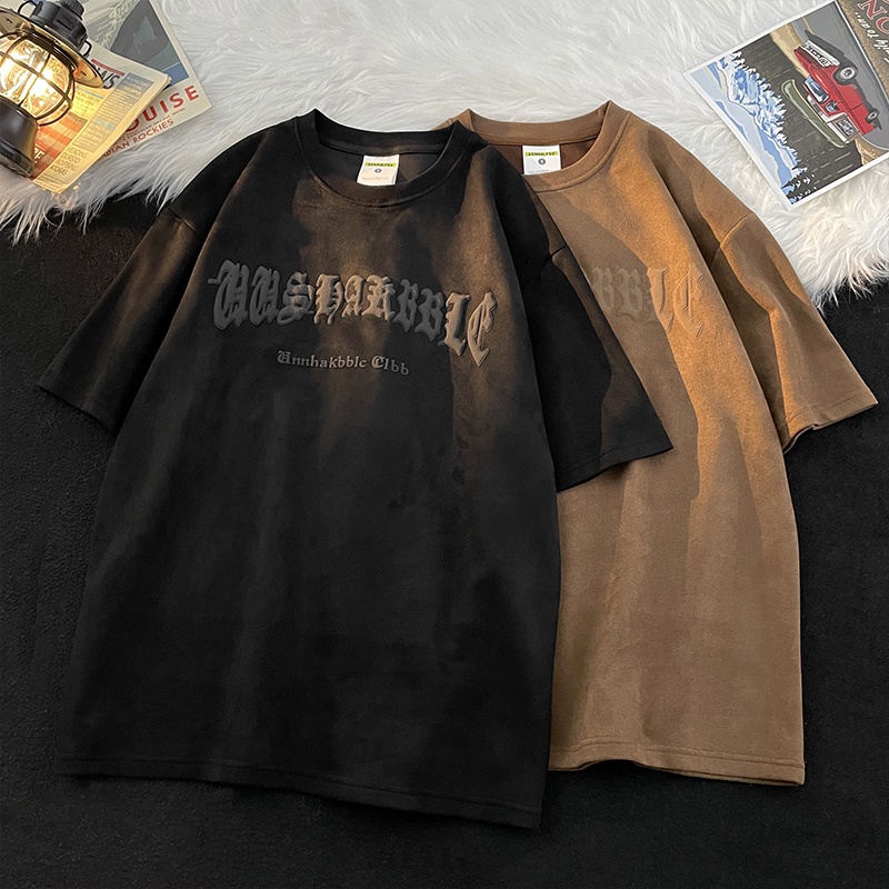 Áo Thun Nam Tay Ngắn In Hình Bọt Biển Cá Tính