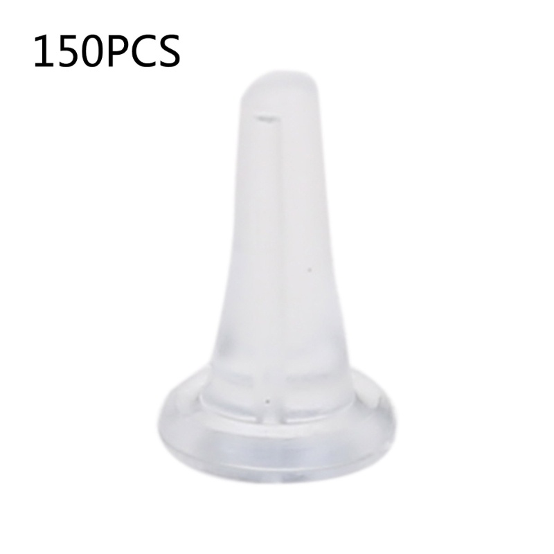 Sa set 150 Nút Chặn Bông Tai Nhiều Hình Dạng Phong Cách UFO