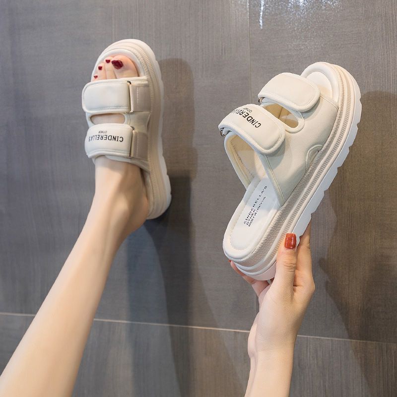 Dép Sandal Đế Dày Thời Trang Mùa Hè Chất Lượng Cao Cho Nữ