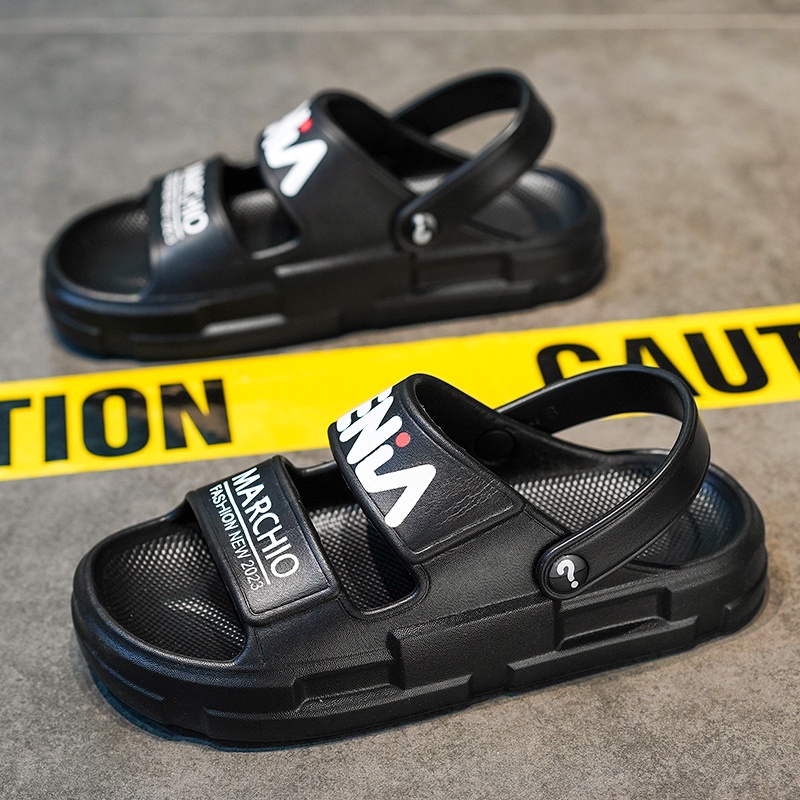 Giày Sandal Đế Dày Siêu Nhẹ Thoáng Khí Phong Cách Mới 2023 Cho Nam