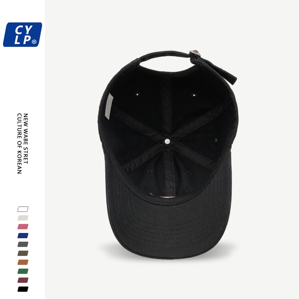 Mũ Lưỡi Trai Mềm Thêu Chữ Phong Cách Hàn Quốc Thời Trang Xuân Hè Cho Cặp Đôi