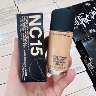 Kem nền mac studio fix fluid foundation 30ml spf 15, kem che khuyết điểm mac - korean beauty store